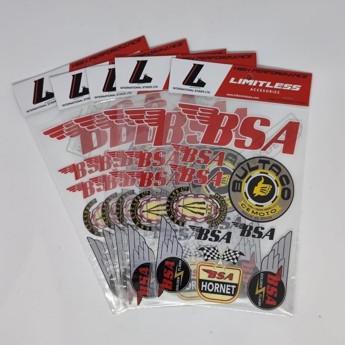 

Sale Stiker Super Clear Triumph & Bsa