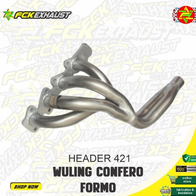 Header 421 Wuling Confero Wuling Formo Knalpot Mobil FCK Exhaust