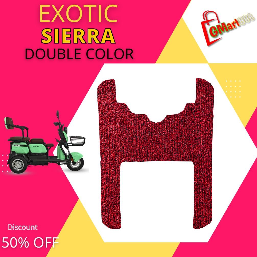 Karpet Sepeda Motor Listrik EXOTIC SIERRA - Double Color