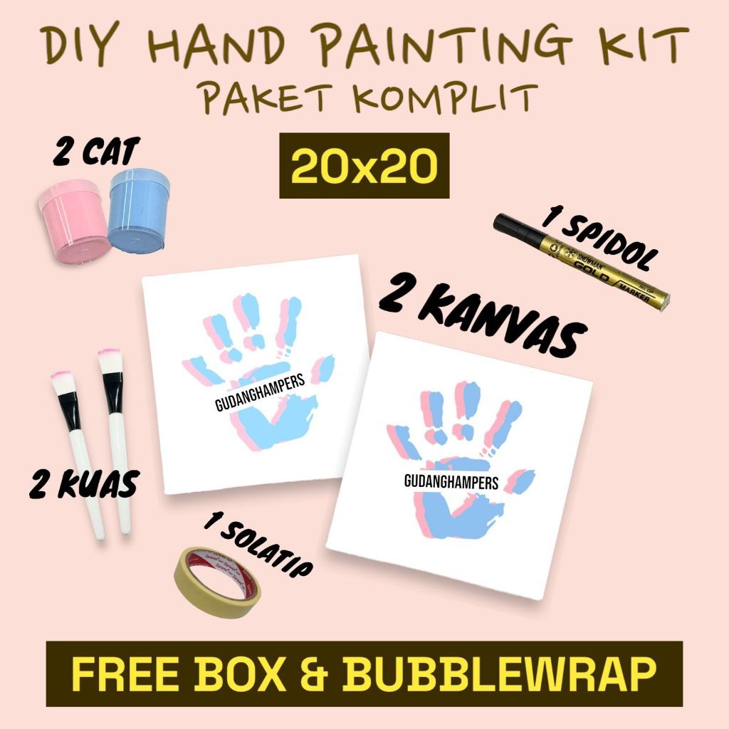 

Pakaian Batik Tradisional // DIY Hand Painting Kit 1 Set Canvas Board Couple Kanvas Lukis Cap Tangan