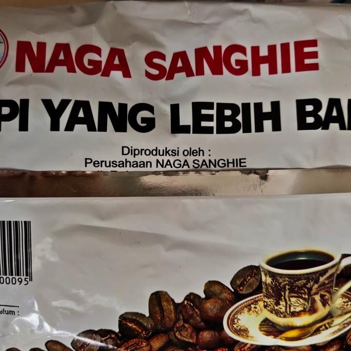 

Bubuk Kopi / Kopi Bubuk Naga Sanghie Robusta Kasar Sidikalang 500 Gr