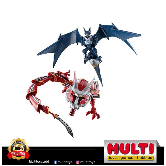 SO-DO CHRONICLE KR RYUKI DRAGREDER & DARK WING 62785 / Figure