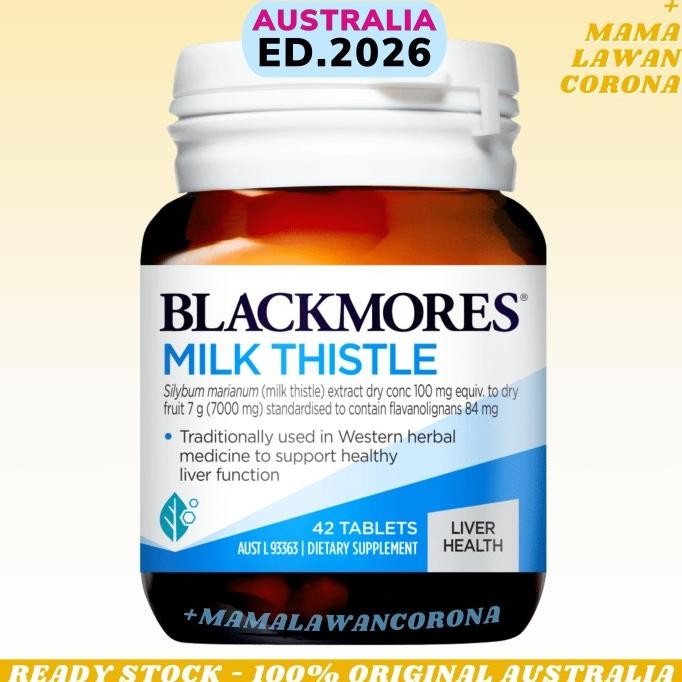 

Blackmores Milk Thistle 42 Tablets Australia Silymarin / Swisse Ultiboost Liver Detox 120 200 Tablet Vitamin Fatty Liver Health Support Kesehatan Hati High Strength 60 / Lecithin 1200mg 150 Capsules 300 Kapsul Healthy Care Super Lecithin 1200 mg 100 Caps