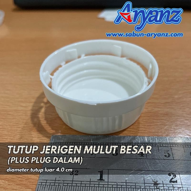 Bisa COD Tutup Jerigen lubang besar 5 Liter 1 set luar dalam ||