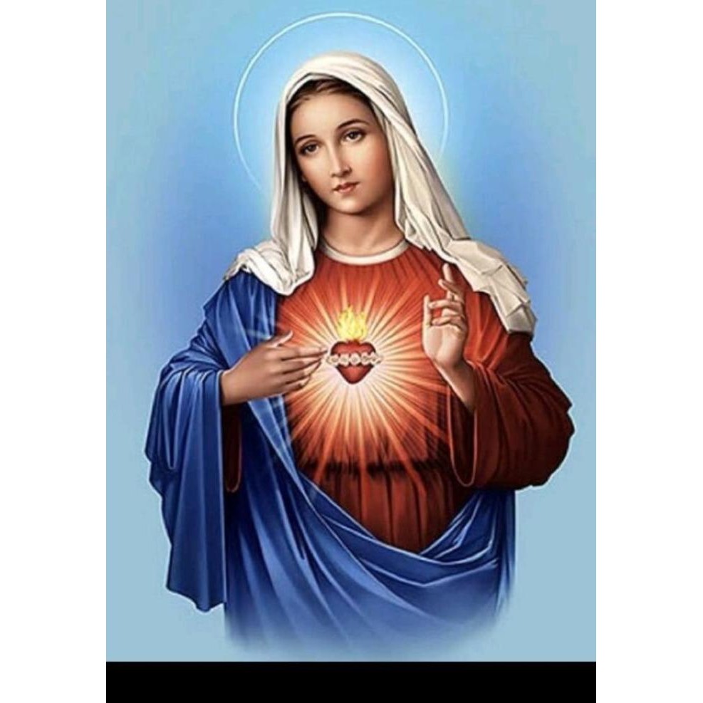 

DIY Diamond Painting full. Bunda Maria religius kristen 5070 cm D942