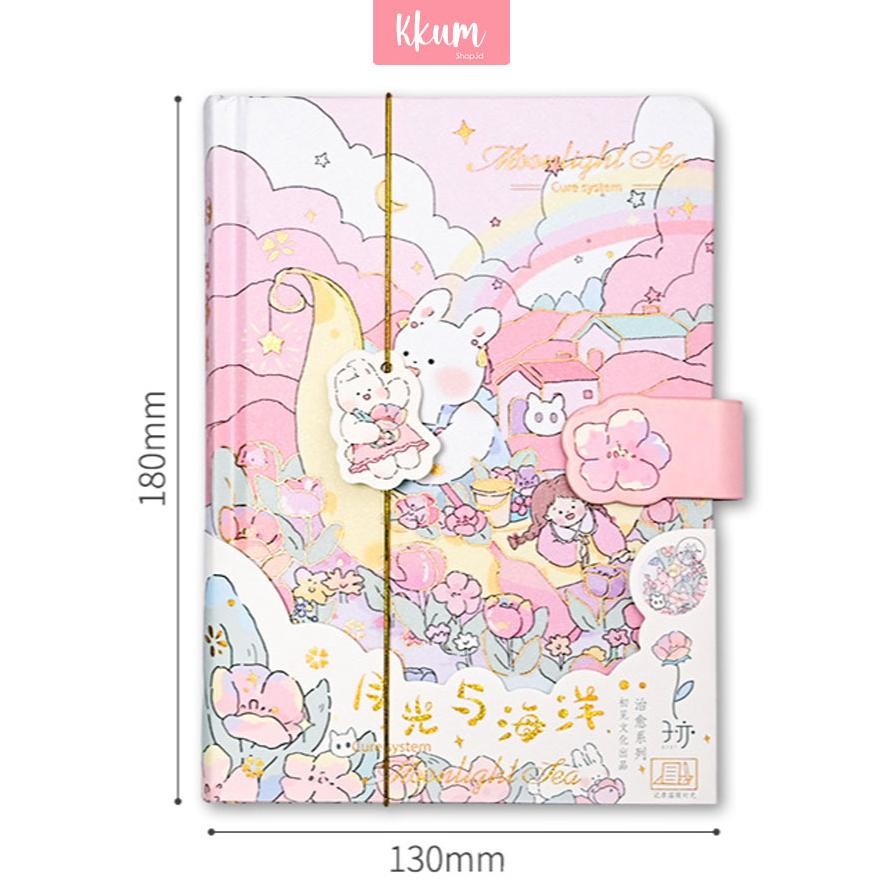 

LI34 Notebook rabbit cute/ Buku tulis karakter lucu/ Buku catatan jurnal diary Murah