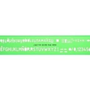 

Ggaris Huruf&Angka/Lettering Stencils Linex 7210 Iso/Din 10.0Mm