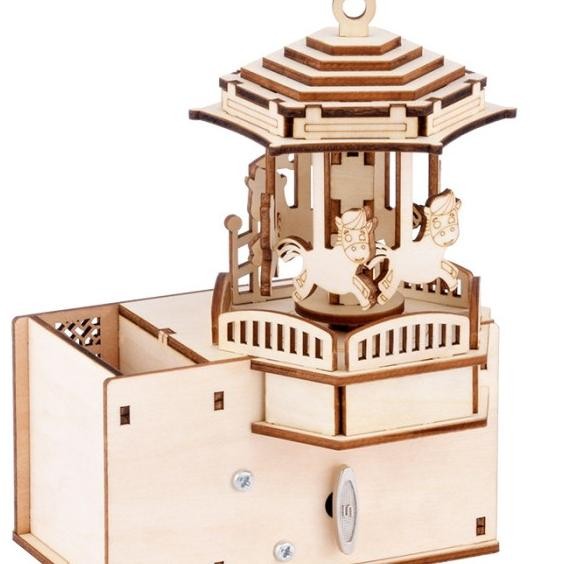 Ik Kotak Musik - Music Box Ic - Mainan Kreativitas