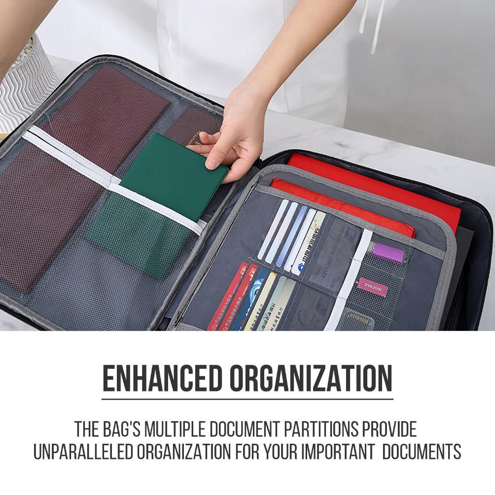 

LNB-1217 Tas Penyimpan Dokumen Tahan Api dan Air Tempat Berkas Map - TK005 Terlaris