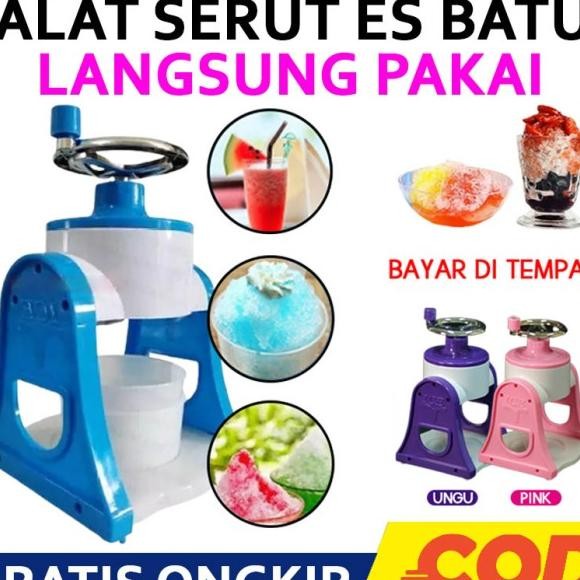 New - Alat Serut Es Batu Generasi Terbaru Mesin Pembuat Es Salju Serut
