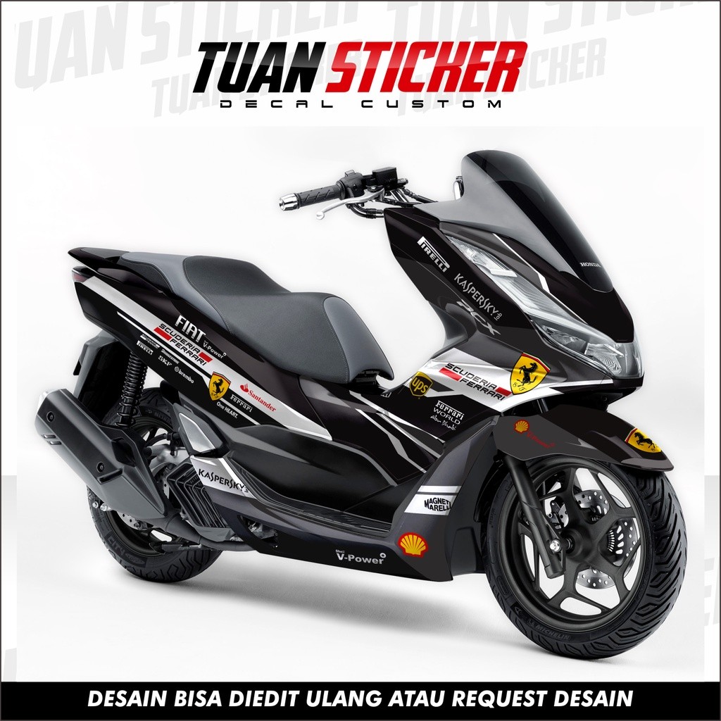 Decal Sticker Honda PCX 160 2021 Fullbody Dekal PCX160 New Sticker decal PCX 160  Striping PCX full 