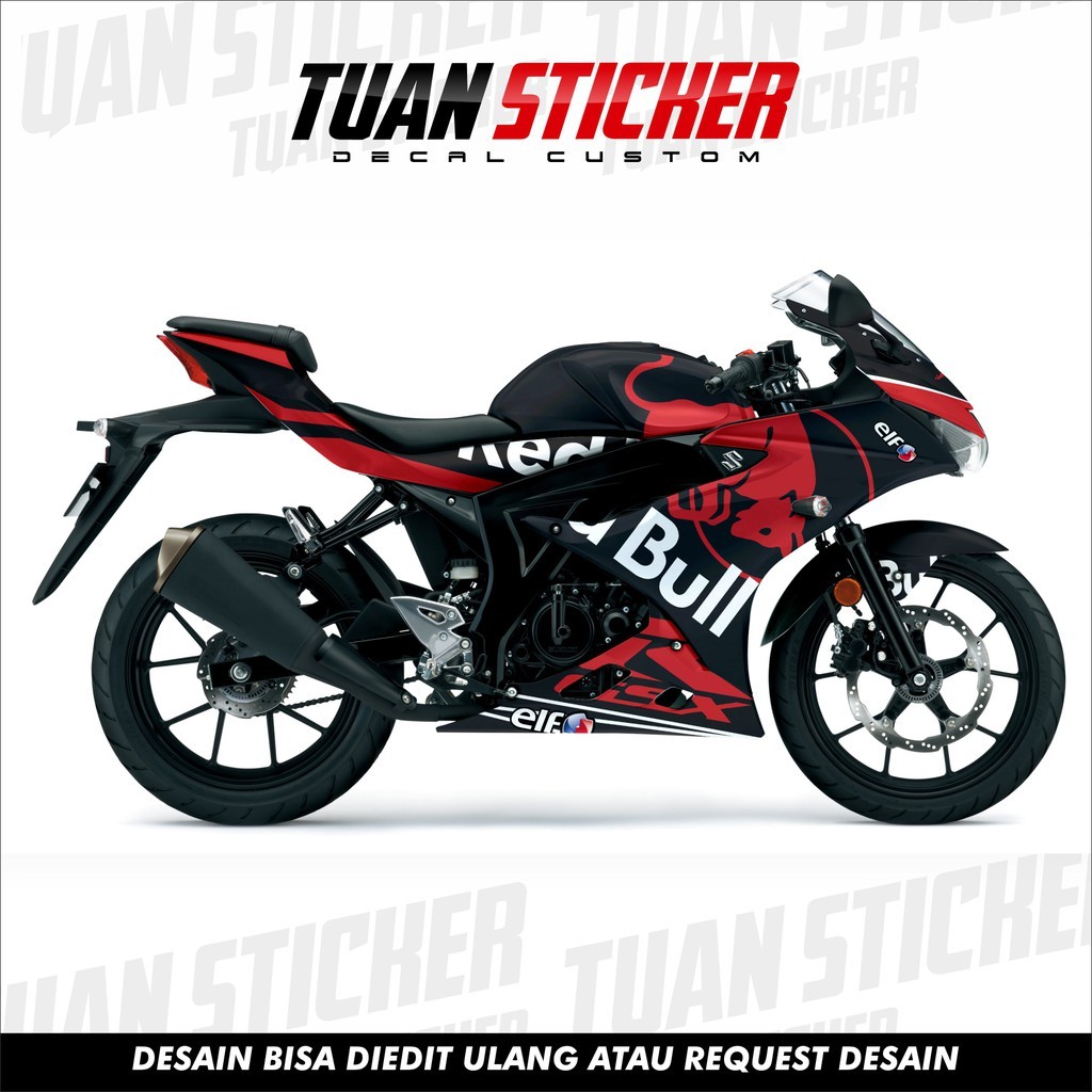 Sticker Striping Decal GSX Full body, Sticker Suzuki GSX, Decal Suzuki Gsx Custom desain 2