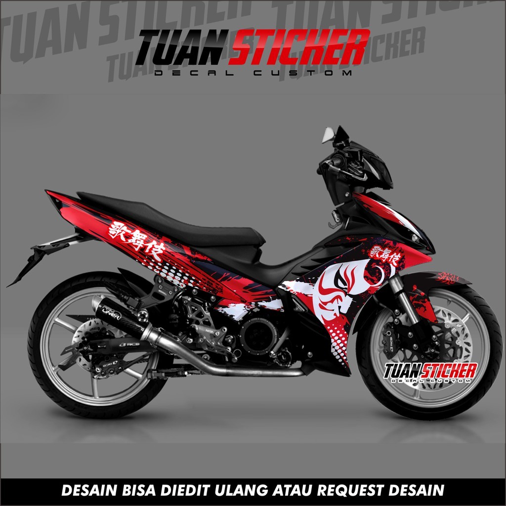 Sticker decal  jupiter mx 135, Striping jupiter mx 135 , Sticker jupiter mx 135 kabuki