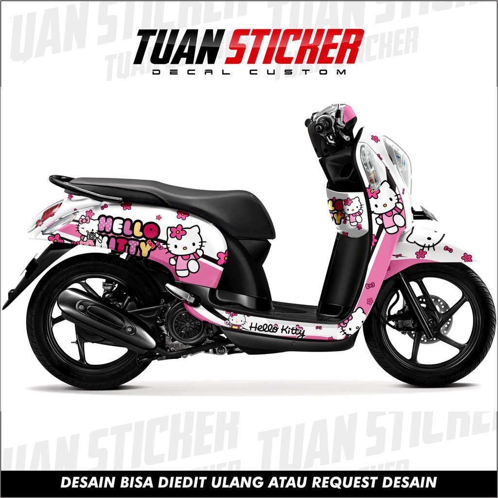 Sticker Striping Decal Scoopy FI, decal scoopy FI , cetak striping decal scoopy FI , Stiker Scoopy 3