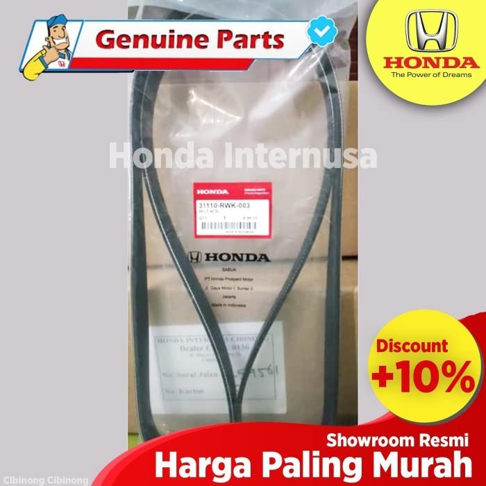 FANBELT HONDA BRIO 2014