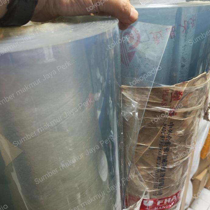 

Plastik Taplak Meja ( Alas Meja Pvc Transparan ) 2Mm X 107Cm X 256Cm