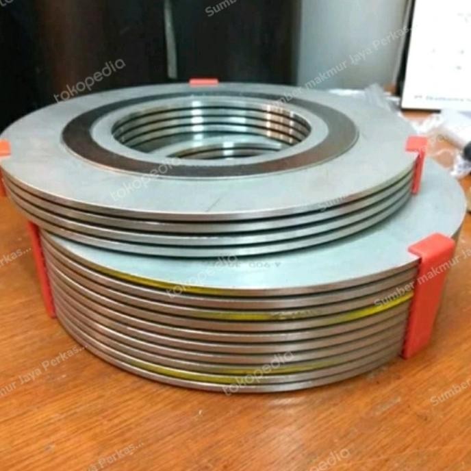 

Spiral Wound Gasket Ansi 600 Ss304 21/2" Inchi ( Dn 65Mm )