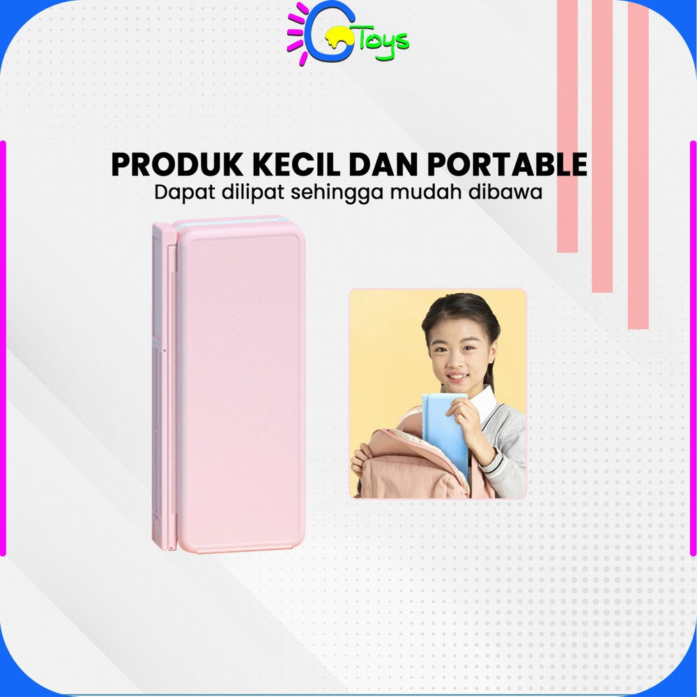 

V2B CR-A73 TEMPAT PENSIL 2IN1 MULTIFUNGSI DENGAN TATAKAN BUKU DAN PAPAN TULIS PRAKTIS / KOTAK PENSIL