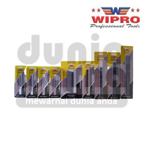 Wipro Mata Bor Premium Besi Stainless HSS Cobalt - 3.5mm 3.5 mm