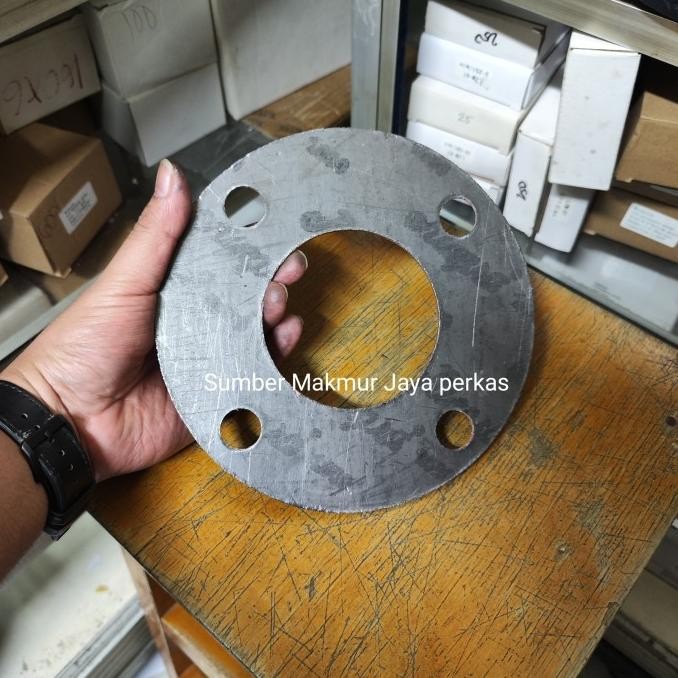 

Gasket Klingrit 1000 Flange Ansi 150 Sorf 3" Inch ( Dn 80 ) T. 3Mm