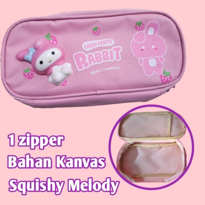 

HOT SALE TEMPAT PENSIL SQUISHY SQUISHI PENCIL CASE KOTAK WADAH POUCH KOSMETIK ANAK REMAJA DEWASA WA3