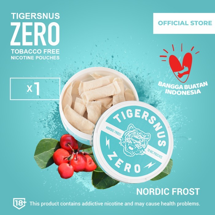 

Tigersnus Zero 16 mg/g Nordic Frost