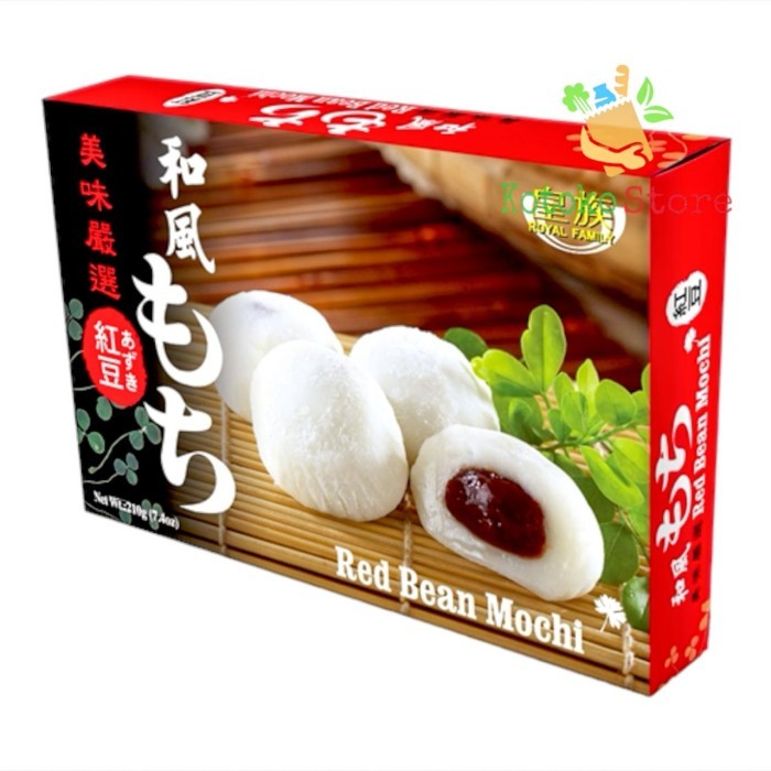 

Royal Family Mochi Taiwan / Mochi Taiwan Pack / Mochi Aneka Rasa 210gr