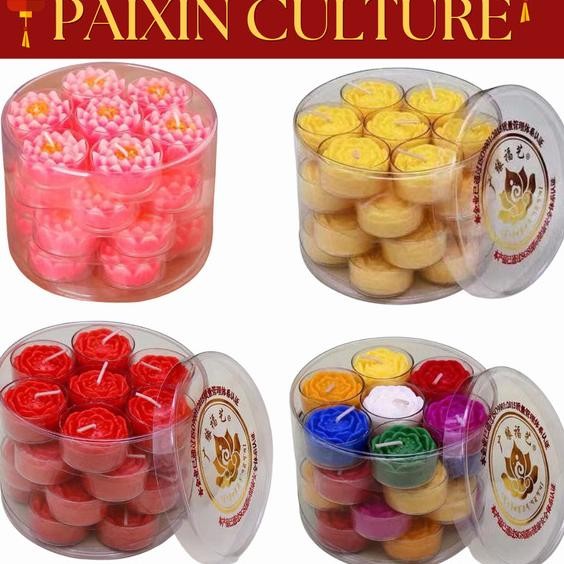 Lilin Teratai Kecil Refill / Lilin Sembahyang