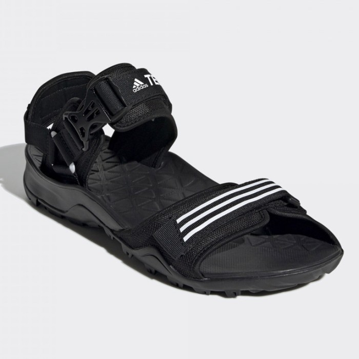 {DianShop} Sandal Adidas Cyprex Ultra II DLX Core Black Outdoor EF0016 ORIGINAL Diskon
