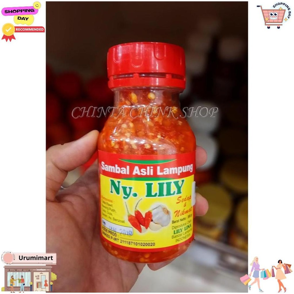 

Sambal Bawang Ny Lily Asli Lampung Kemasan Botol 300G D Gratis Ongkir