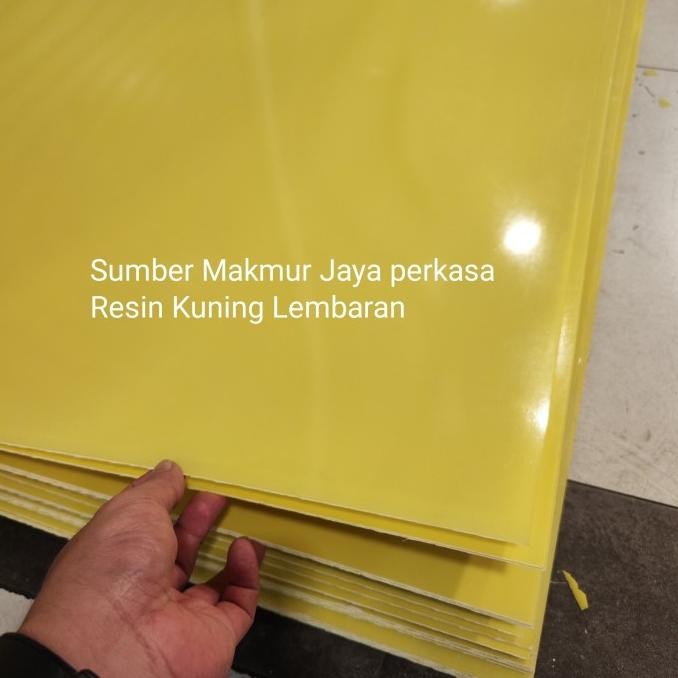

Epoxy Sheet Fiberglass G11 / Resin Kuning Lembaran 2Mm X 50Cm X 50Cm