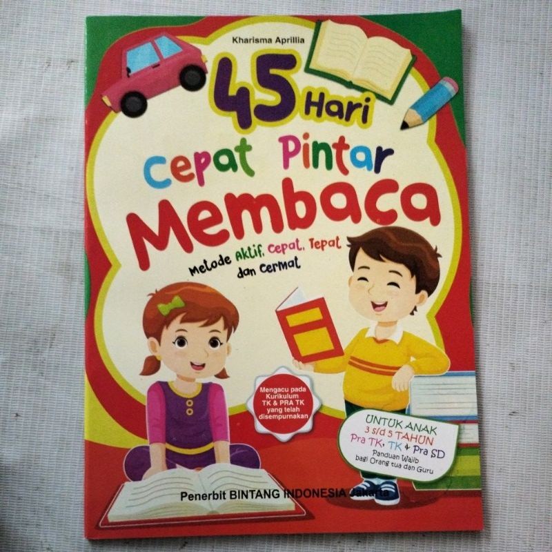 

PAKET 2 BUKU 60 JAM PINTAR BACA TANPA DIEJA - 45 HARI CEPAT PINTAR MEMBACA