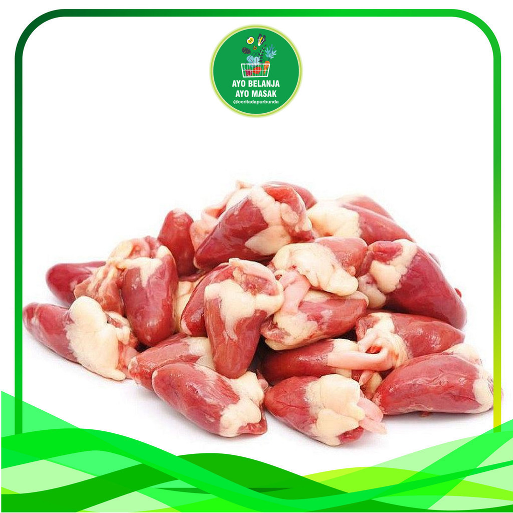 

Jantung Ayam per pack (Frozen)