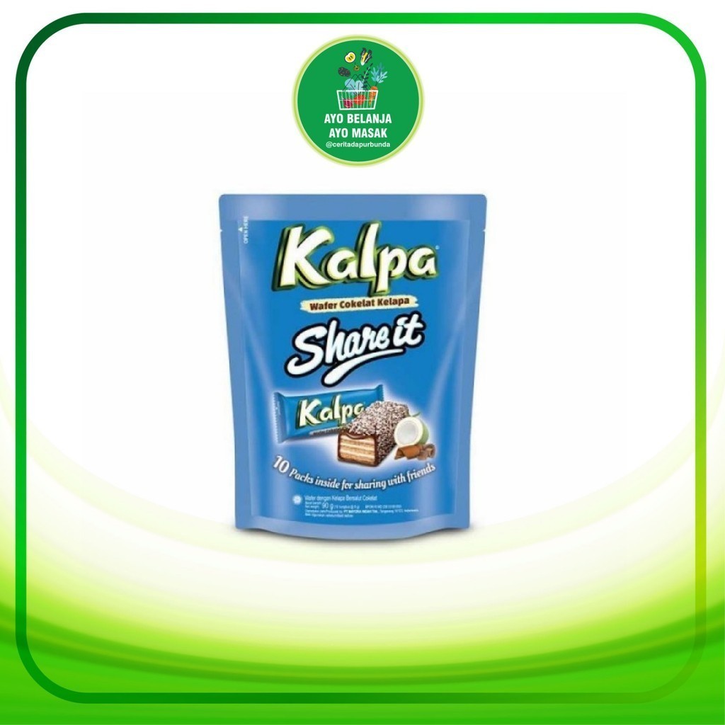 

KALPA Share It Snack Wafer Coklat kemasan pouch Isi 10