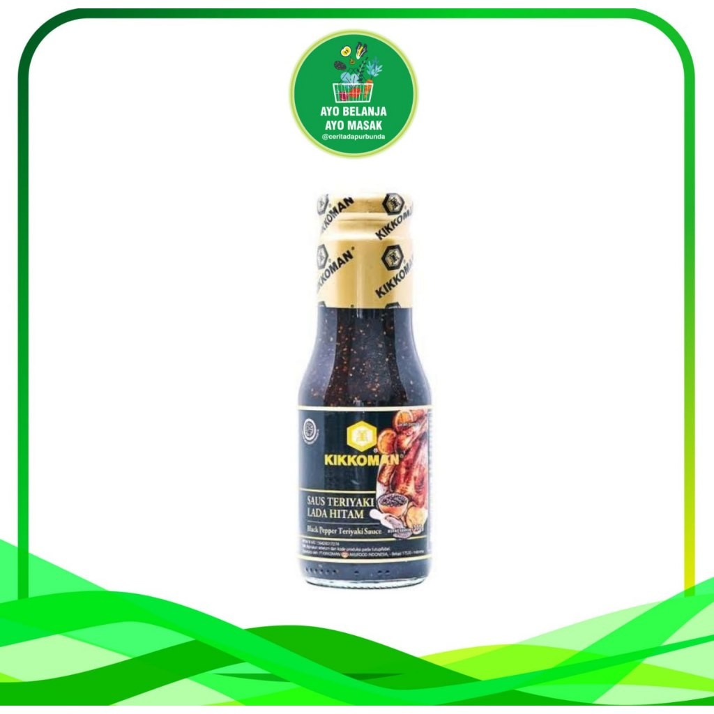 

Saus Teriyaki Lada Hitam KIKKOMAN / botol