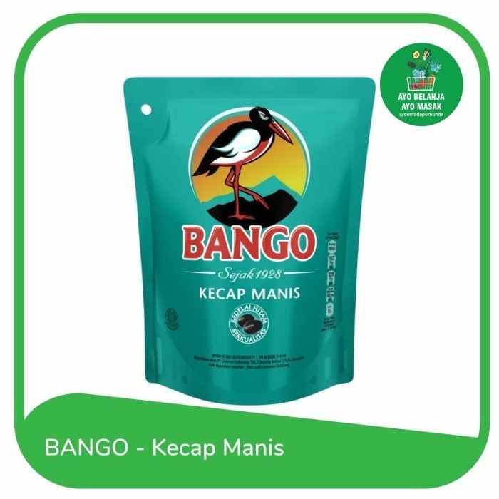 

Kecap Bango 210 ml / pounch