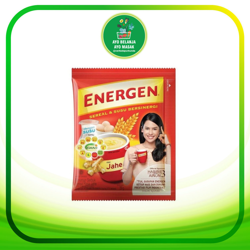 

Energen Jahe / Sachet