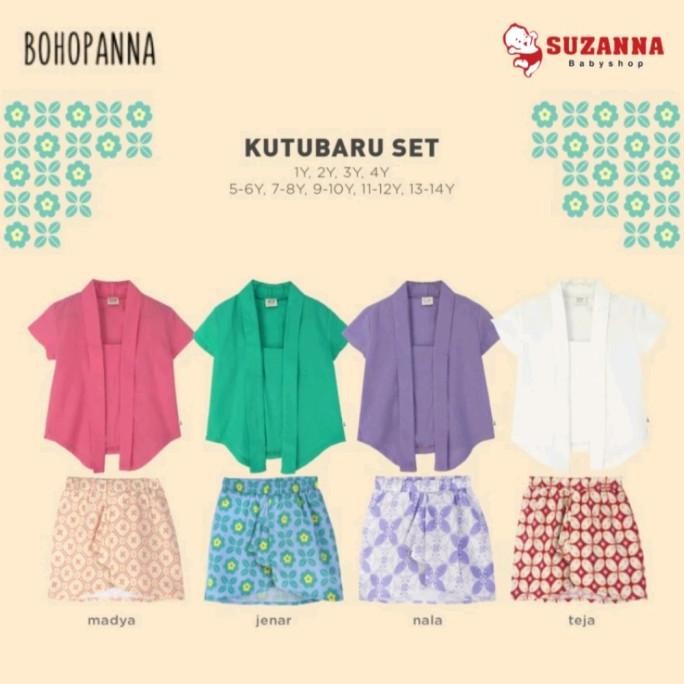 Bohopanna kutubaru set setelan Batik anak