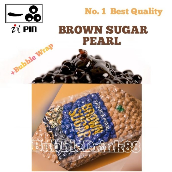 

ITPIN BOBA PEARL ORIGINAL / BOBA BROWN SUGAR / TAPIOCA PEARL GULA AREN