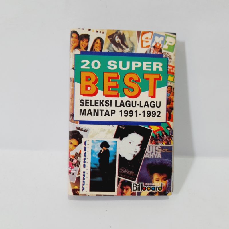 Kaset 20 Super Best Seleksi Mantap 1991-1992 VA