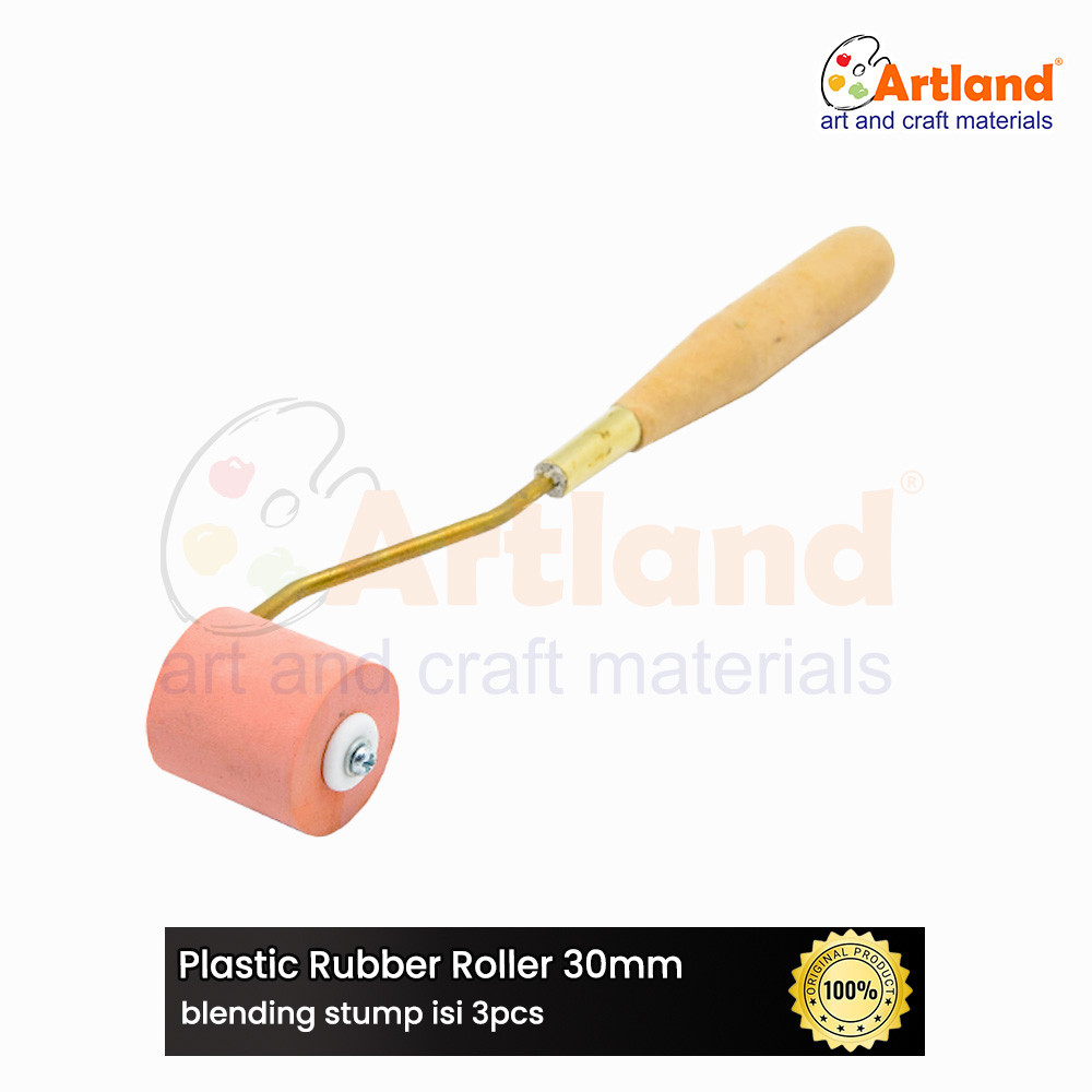 

Plastic Rubber Roller - Rol Karet Plastik 30mm