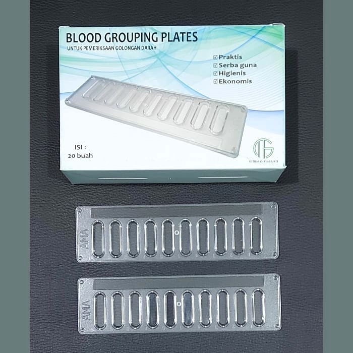 Terbaru Blood Grouping Plate 20'S Promo Ready Stok