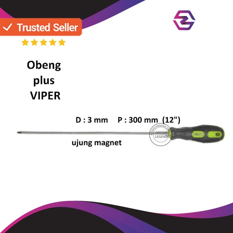 OBENG PLUS, VIPER 3X300 MM, 33012