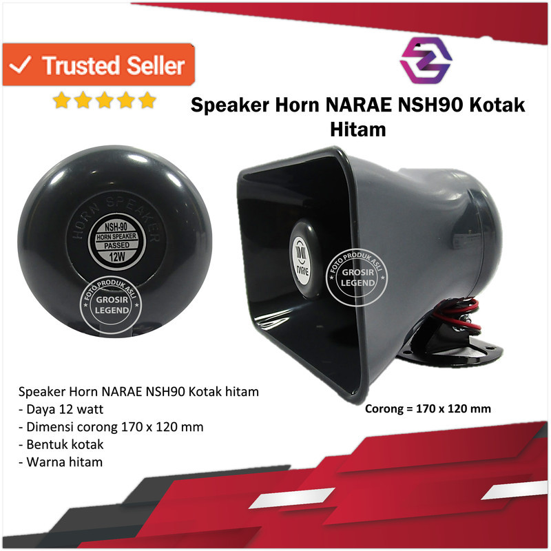 Speaker Horn NARAE NSH90 Kotak Hitam