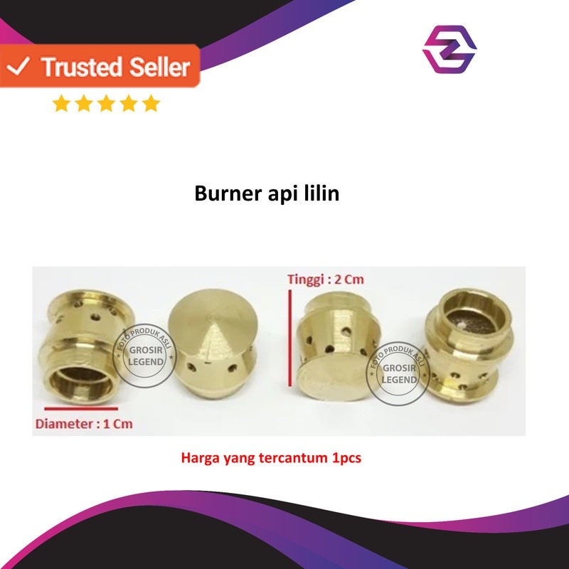 Burner api lilin kompor gas RINNAI