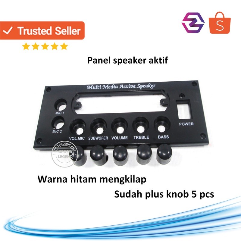 Panel speaker aktif aktive modul usb mp3 5 lubang knop
