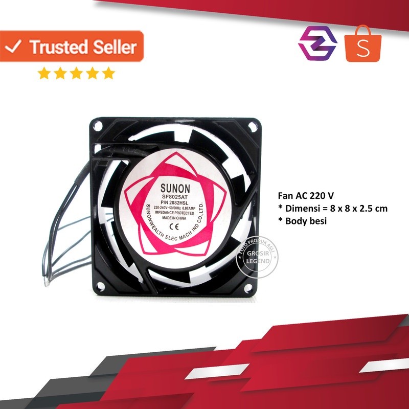 Cooling Fan Sunon AC 220V 8 cm