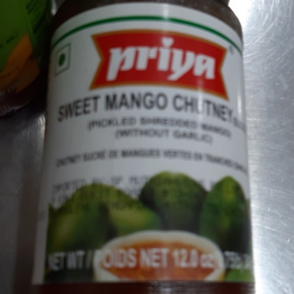 

*#*#*#] SWEET MANGO CHUTNEY ( Whithout Garlic ) PRIYA 300G / Selai Mangga Manis