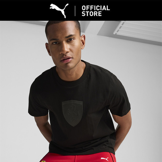 PUMA Kaus Pria Bergambar Scuderia Ferrari Race