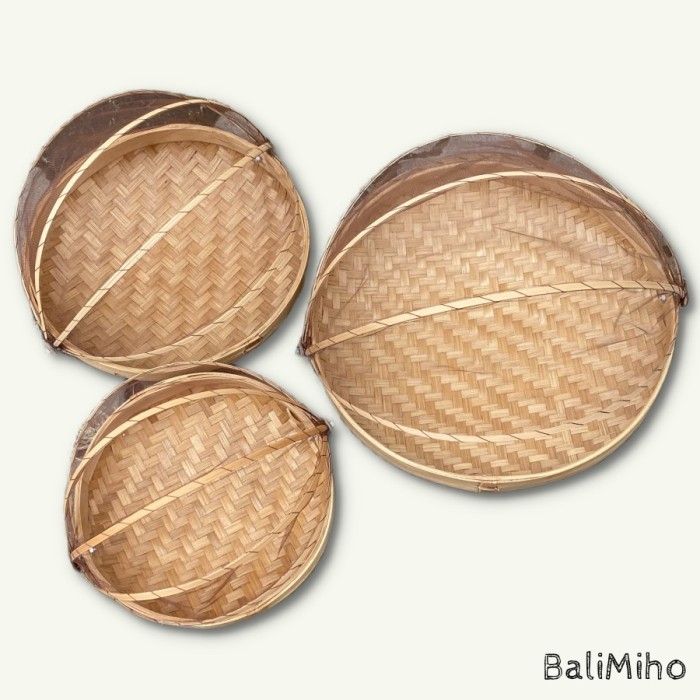 Keranjang Buah/Keranjang Bambu/Keranjang Kue/Tempat Kue/Makanan/Bali